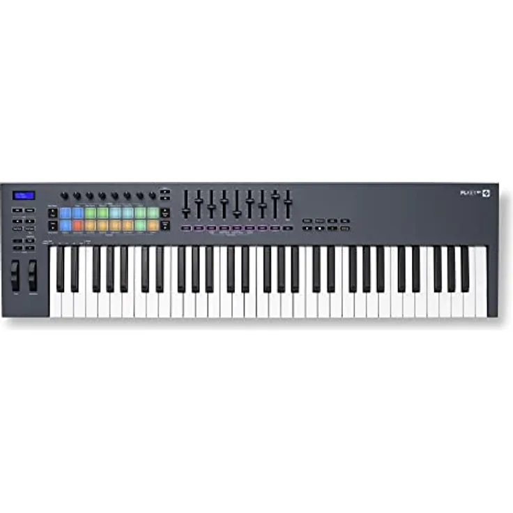 Novation FLkey 61 MIDI-Controller-Keyboard — Nahtlose Integration in FL Studio, mit Akkord- und Skalenmodi. Sämtliche Software, die du für die Musikproduktion benötigst