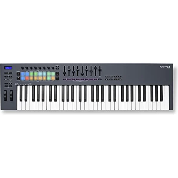 Novation FLkey 61 MIDI-Controller-Keyboard — Nahtlose Integration in FL Studio, mit Akkord- und Skalenmodi. Sämtliche Software, die du für die Musikproduktion benötigst – Bild 1