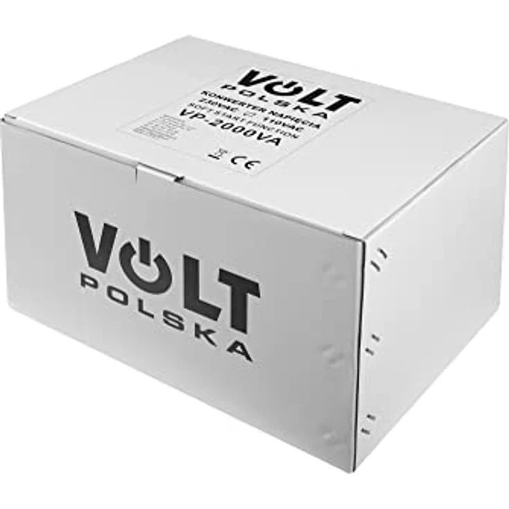 VOLT VP 2000, Spannungswandler 230/110V mit 2000W Leistung, kompakt und elegant schwarz – Bild 5
