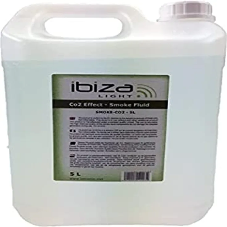 Ibiza SMOKE-CO2-5L Nebelfluid, Schwarz