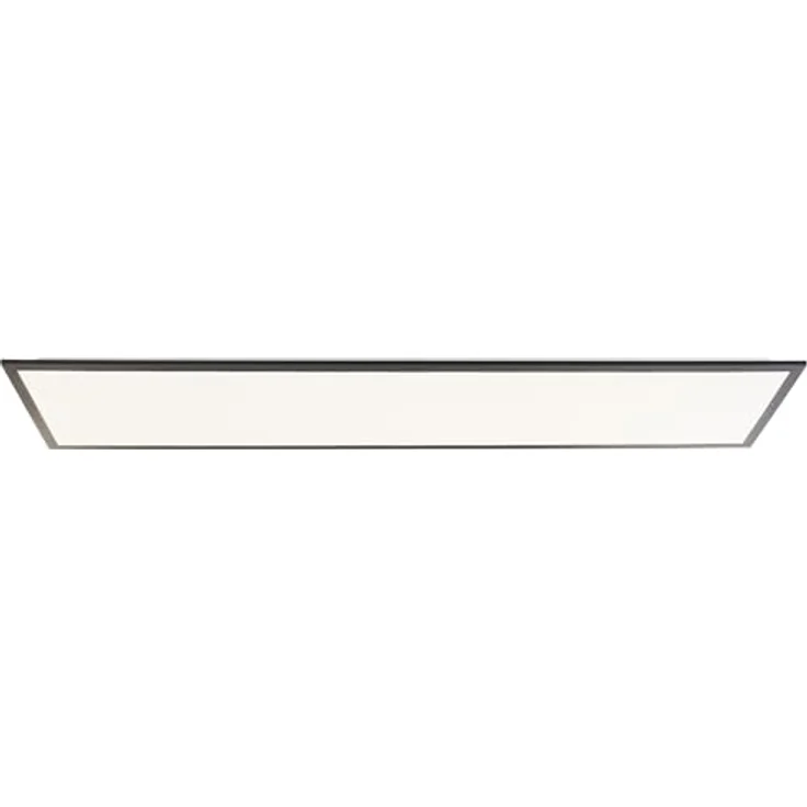 Brilliant LED Panel Briston LED Deckenaufbau-Paneel, 120x30 cm, 4600 lm, 4000K, Aluminium, schwarz - Moderne LED-Technologie, kaltweißes Licht, flächige Lichtverteilung – Bild 5