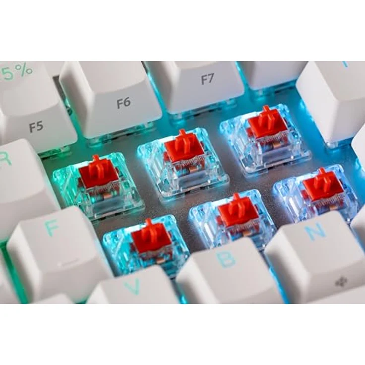 Glorious Fox Standard Switches, mechanisch, 3-Pin, linear, MX-Stem, 45g - lubed, 110 Stück – Bild 14