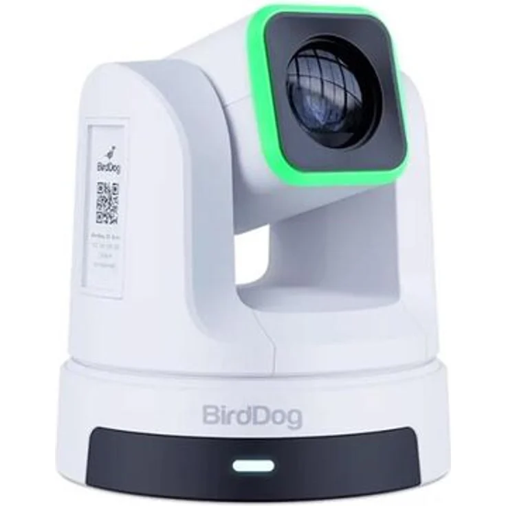 BirdDog X5 Ultra PTZ Kamera, 4K60 Bildqualität, AI Auto Framing, NDI-HX3, weiß