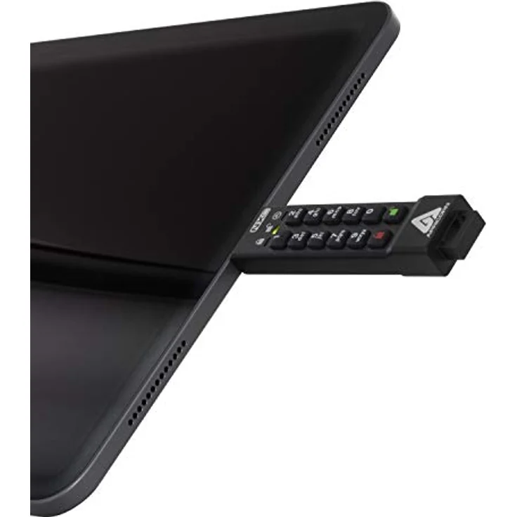 Apricorn Aegis Secure Key 3 NXC 256-Bit Hardware-verschlüsselter USB 3.2 Typ C Flash-Laufwerk, FIPS 140-3 Level 3 validiert (ASK3-NXC-32GB), schwarz – Bild 5