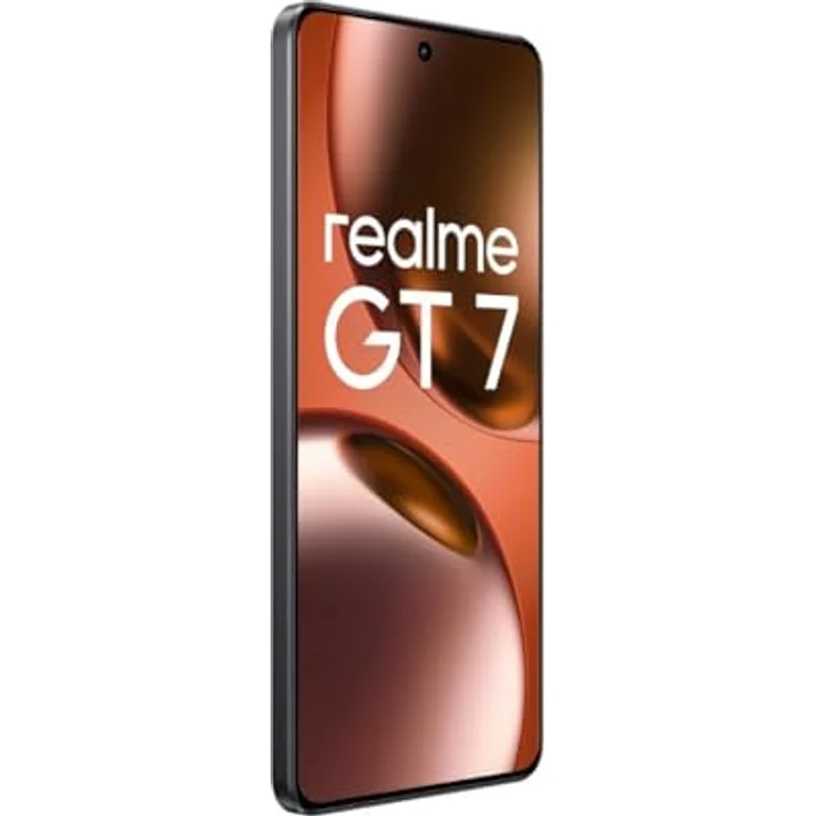 Realme GT 7 5G, Smartphone mit 12GB RAM, 512GB Speicher, 50 MP Kamera, 120 Hz Display, IP69 Schutz, schwarz (IceSense Black) – Bild 5