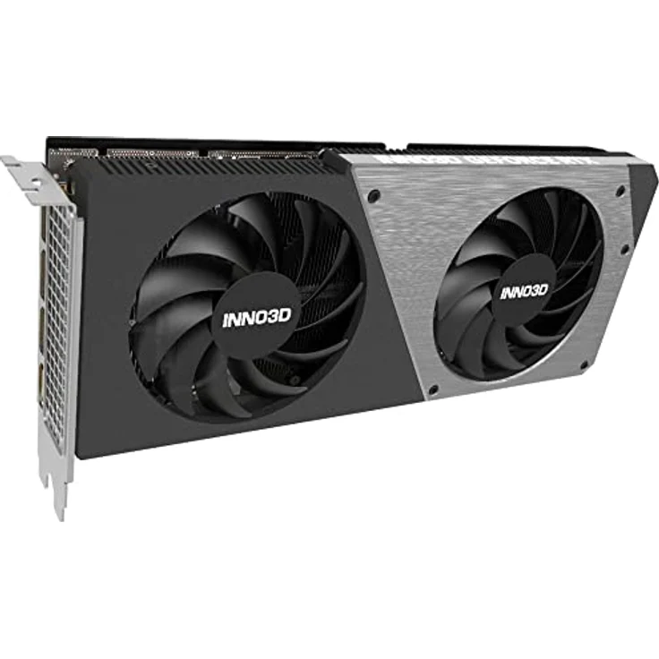Inno3D GeForce RTX 4060 Ti Twin X2 8GB GDDR6 Grafikkarte - Innovativ und flexibel, schwarz – Bild 2