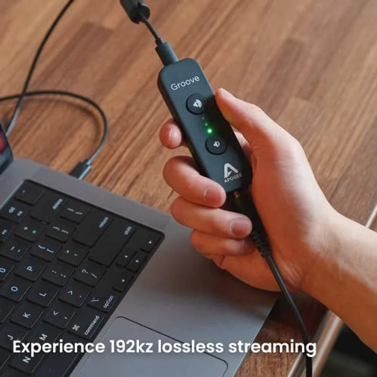 Apogee Groove, USB-DAC und Kopfhörerverstärker mit hochqualitativem Klang, Schwarz – Bild 2