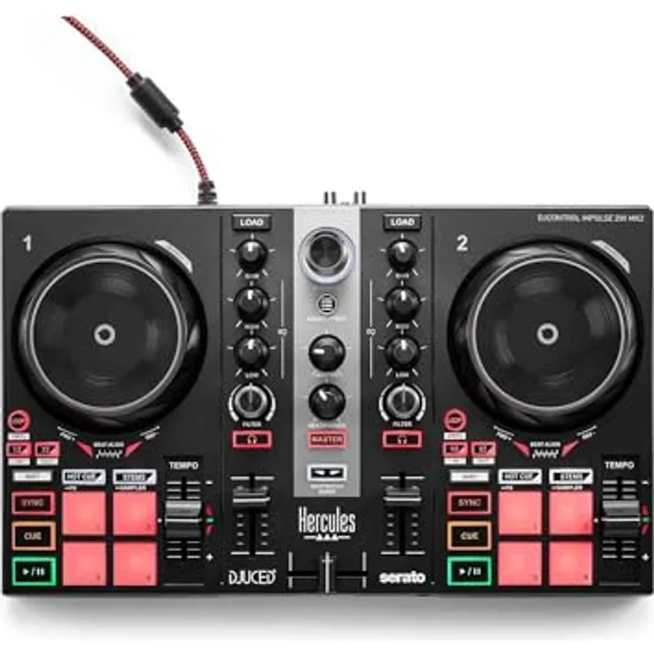 Hercules DJControl Inpulse 200 MK2 DJ Controller – Bild 1