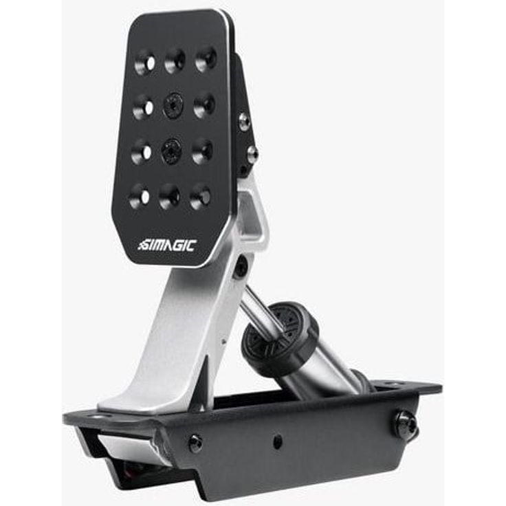 Simagic P500 Load Cell Pedal Clutch, Kupplungspedal mit Hall-Winkelsensor und Aluminiumkonstruktion für Simracing