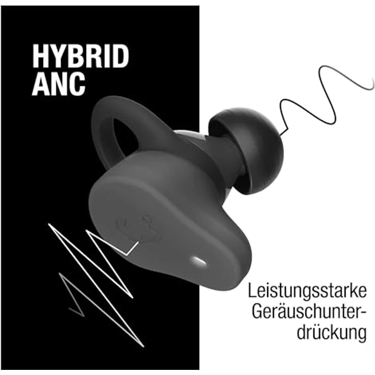 Fresh 'n Rebel Bluetooth®-Ohrhörer "Twins Rush mit Hybrid ANC", TWS Sport, Storm Grey - In-Ear Kopfhörer – Bild 3