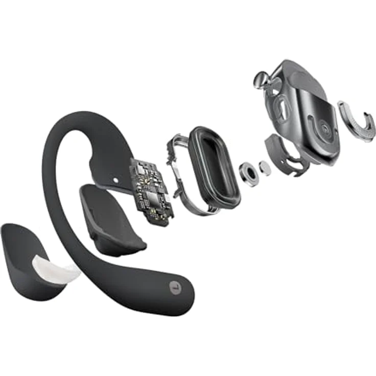 SHOKZ OpenFit 2+, True Wireless Open-Ear Headset mit Dolby Audio, kraftvollen Bässen und 48 Stunden Akkulaufzeit, Bluetooth Schwarz – Bild 4