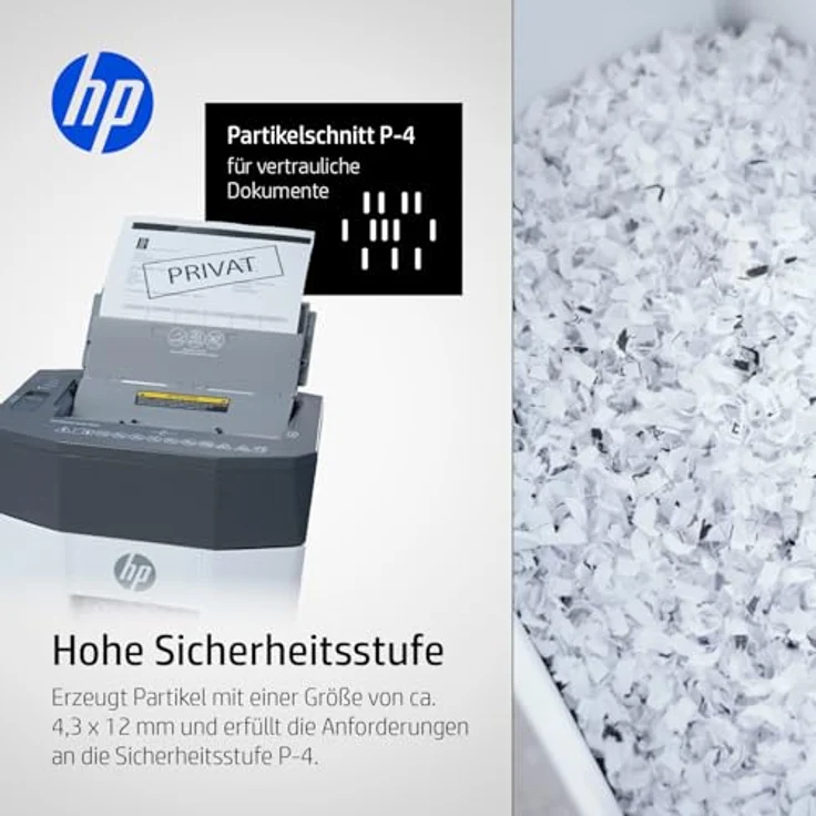 HP OneShred Auto 80CC, Aktenvernichter mit Partikelschnitt für hohe Datensicherheit – Bild 5
