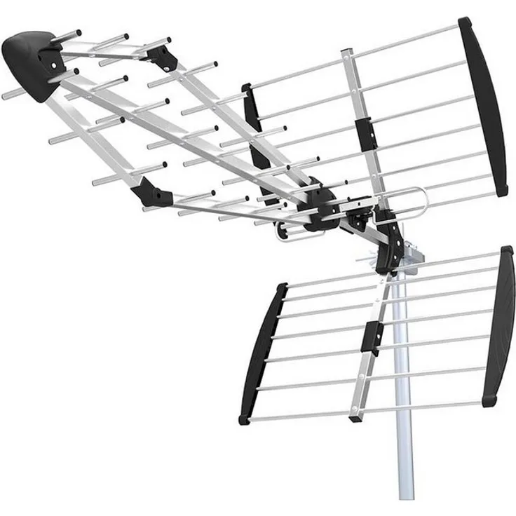 Nedis ANOR1000ME WLAN-Antenne UHF DVB-T/T2, störungsfreier Empfang bis 50 km, wetterfeste Click-Montage
