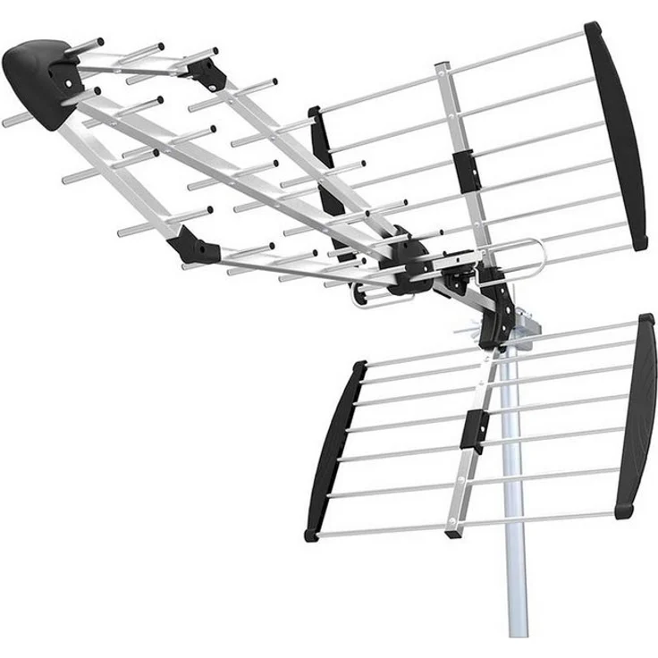 Nedis ANOR1000ME WLAN-Antenne UHF DVB-T/T2, störungsfreier Empfang bis 50 km, wetterfeste Click-Montage