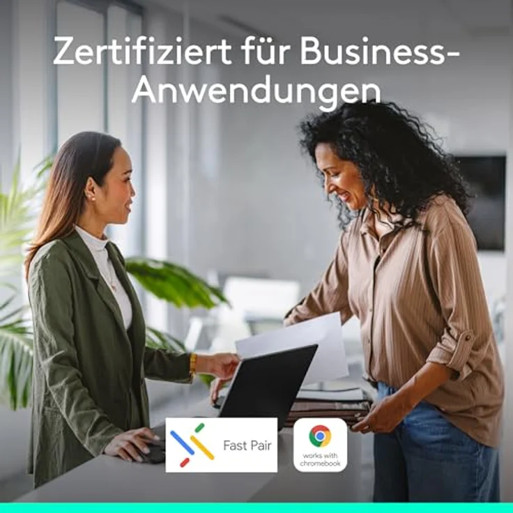 Logitech Mobi Fold for Business, kabellose Bluetooth-Maus mit 4 Tasten, Graphitfarben – Bild 3