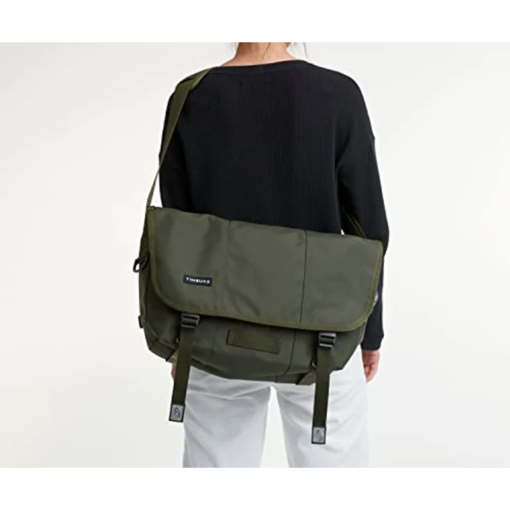 Timbuk2 Heritage Classic Messenger, 46 cm Laptopfach, 100% Nylon, Farbe eco army – Bild 4