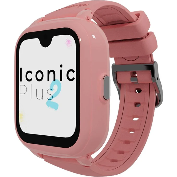 SaveFamily Iconic Plus 2, 4,52 cm (1.78") Smartwatch für Kinder mit GPS, Touchscreen, WLAN, SOS-Knopf und Gesundheitsmonitor