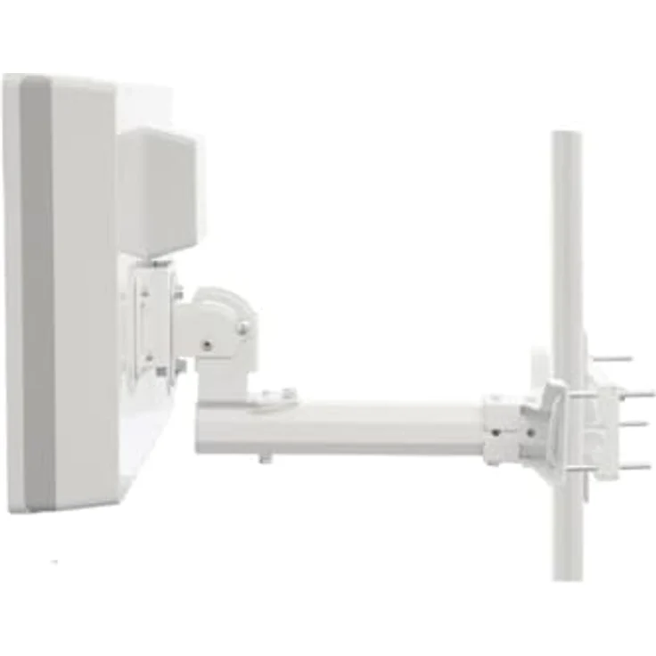 Telestar Digiflat 2 Twin Sat Flachantenne für 2 Teilnehmer (LNB: 0,2dB, 33,7 dBi Gewinn, Fenster-Wand-Masthalterung, Kompass, Montagewerkzeug) weiß – Bild 2