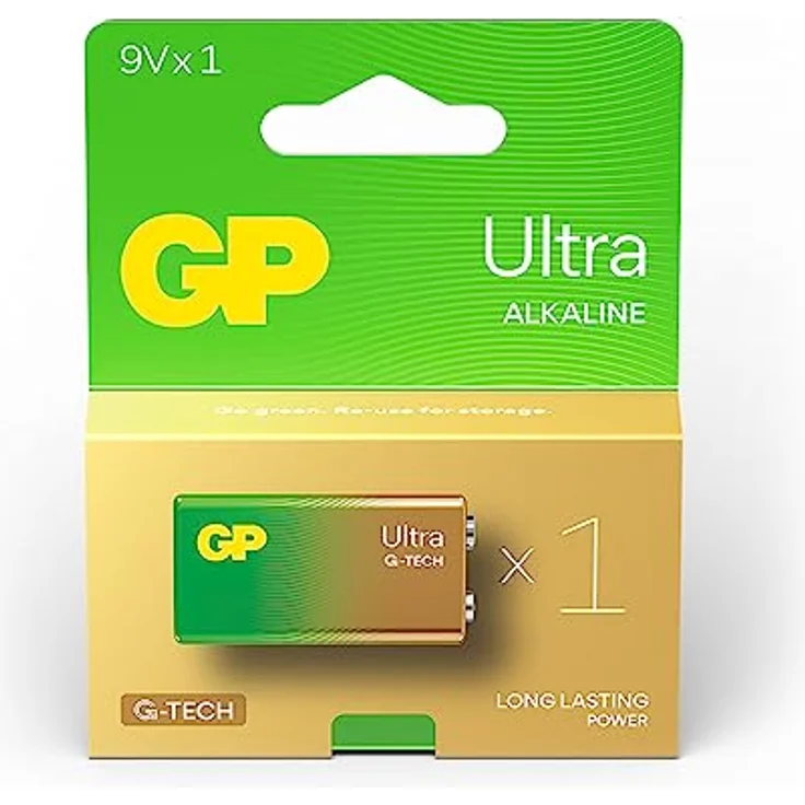 GP Batteries Ultra 9V Block-Batterie Alkali-Mangan 9V 1St. – Bild 2