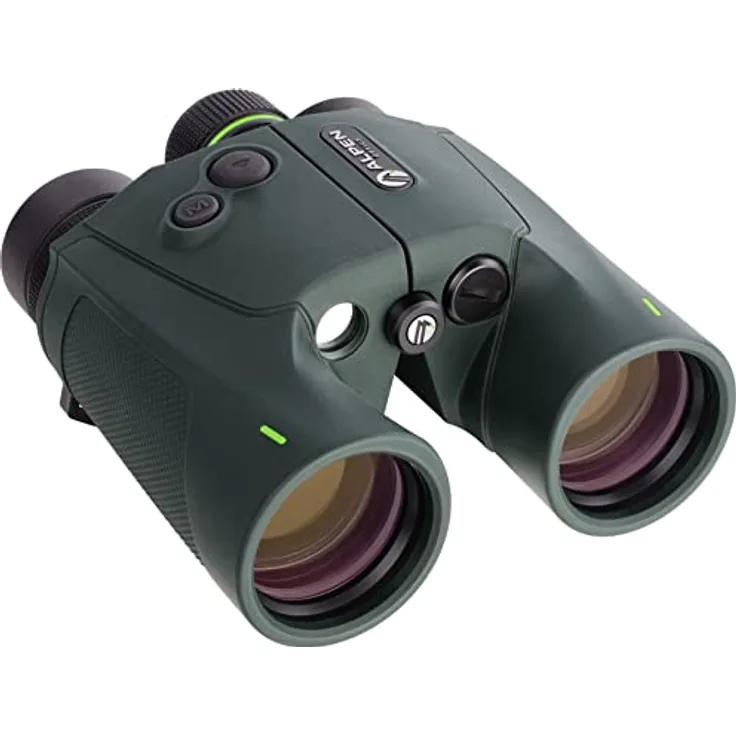 Alpen ALPEN OPTICS Apex XP 8x42 LRF Fernglas mit Entfernungsmesser, ED-Glas, Magnesiumgehäuse, OLED-Anzeige