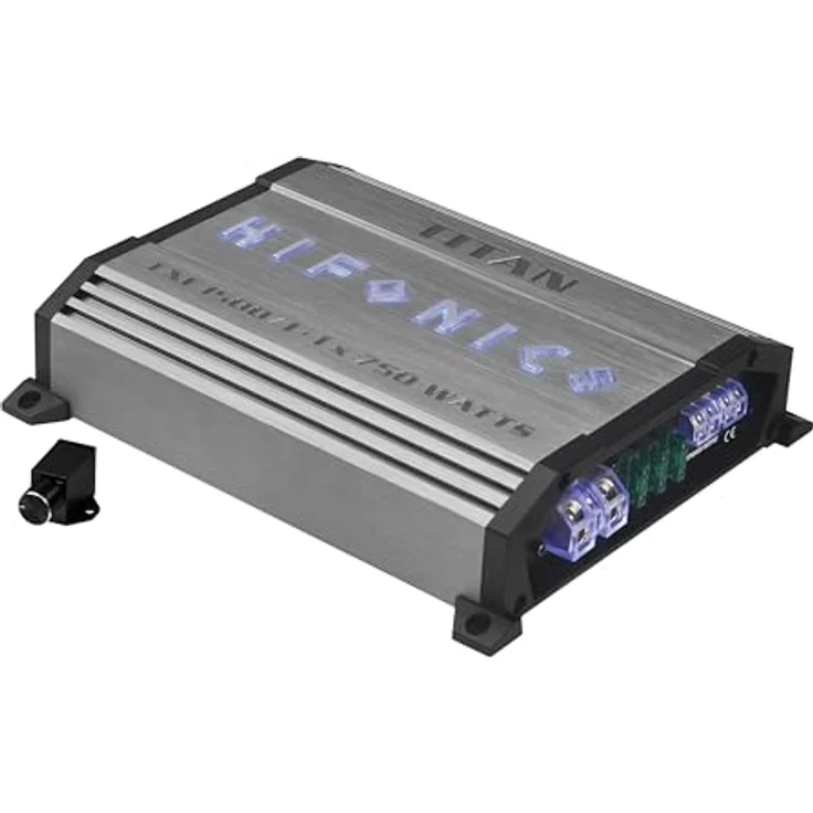 Hifonics TITAN EVO TXE1500/1, Class D Digital Mono Verstärker mit 1.500 W RMS und beleuchtetem Logo – Bild 2