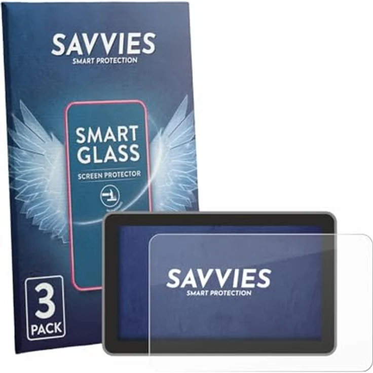 Savvies 3 Stück Panzer Schutz Glas für Bambu Lab H2D, 9H Displayschutzfolie, HD klar, blasenfrei, Anti-Fingerabdruck, stoßfest – Bild 1