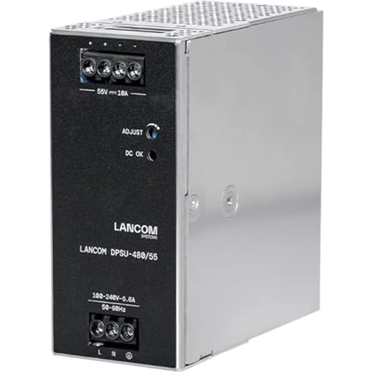 Lancom Systems SPSU-920 (480 W), Hutschienen-Netzteil für LANCOM Industrial Access Switch, Schwarz, Betriebstemperatur -30 °C bis +50 °C – Bild 2