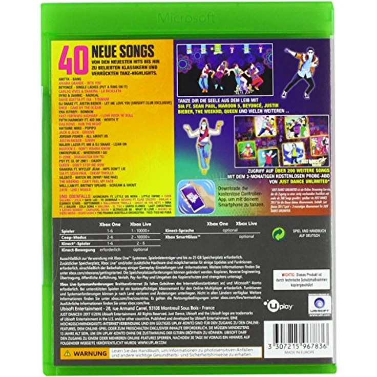 Just Dance 2017 (Xbox One) - Preisvergleich – Bild 2