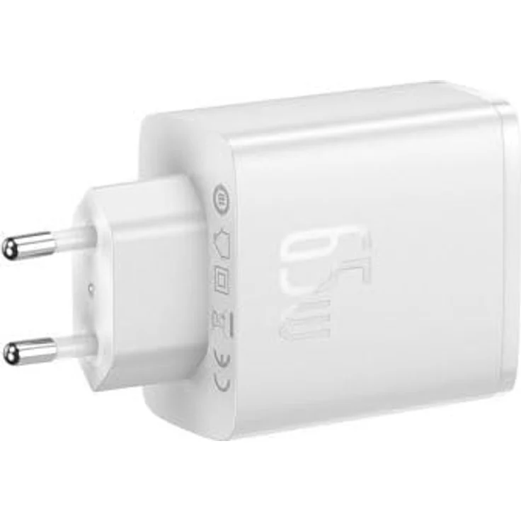 Baseus Wall charger OS-Cube Pro 2xUSB-C + USB 65W (white) – Bild 3