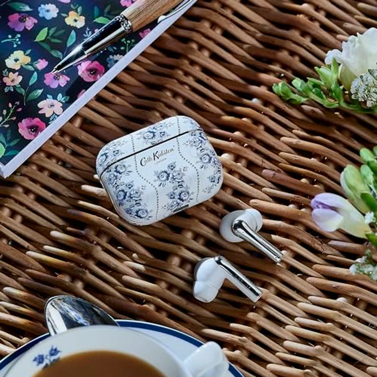 VQ Cath Kidston Kabellose Ohrhörer TWS 5.3 mit ENC, Bluetooth, bis zu 48 Stunden Akkulaufzeit, ergonomisches Design, für iPhone & Android – Bild 2