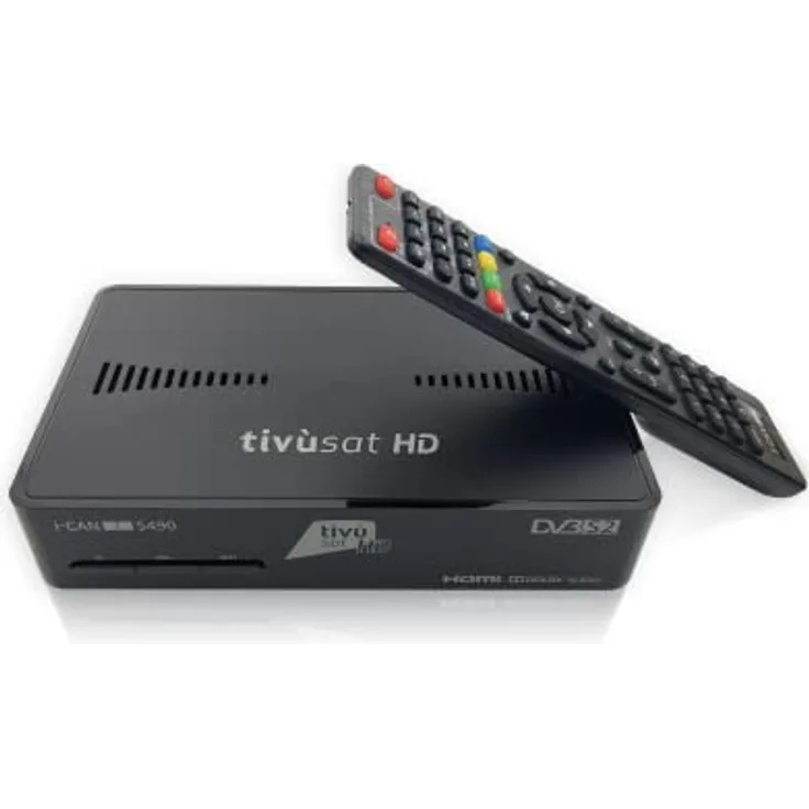 I-Can i-CAN S490 Satellite tivùsat Classic HD, Sat-Receiver mit HDMI, Parental Control und Media Player