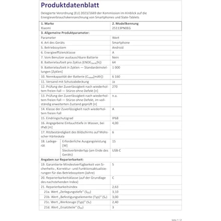 Xiaomi 17 Smartphone 12GB RAM 512GB Speicher, 6,3" 120Hz Display, Snapdragon 8 Elite Gen 5, 5G, 6.330 mAh, Schwarz – Bild 18