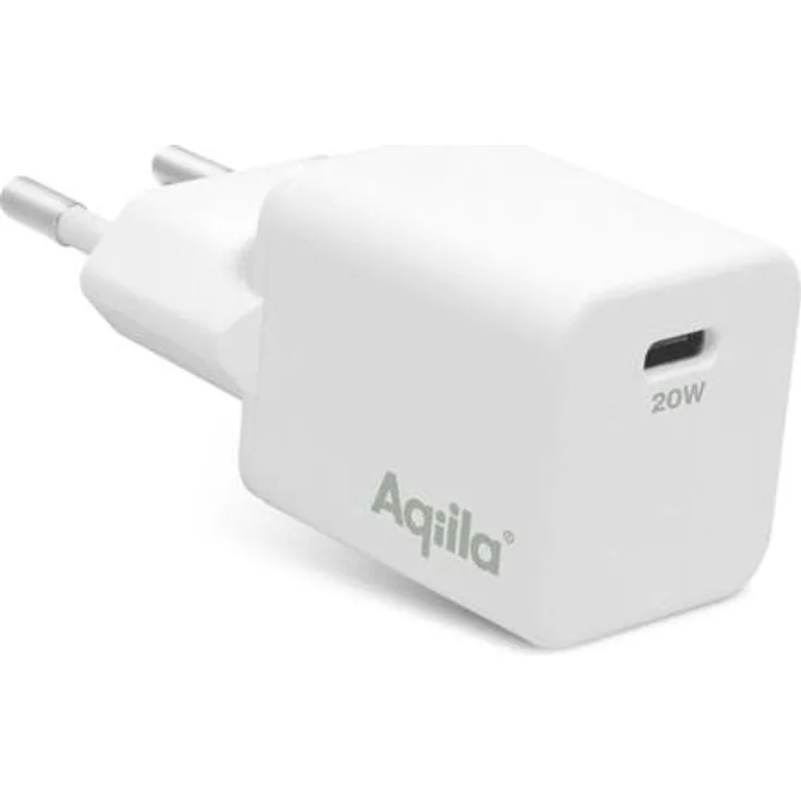 Aqiila Chargebird W1, 20W USB-C Ladeadapter mit Power Delivery und 98% recyceltem Gehäuse