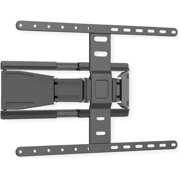 VALUE TV-Wandhalterung, Ultra-Slim, 43-90 Zoll, bis 50 kg, Wandabstand 19,5 mm - Schwarz – Bild 1