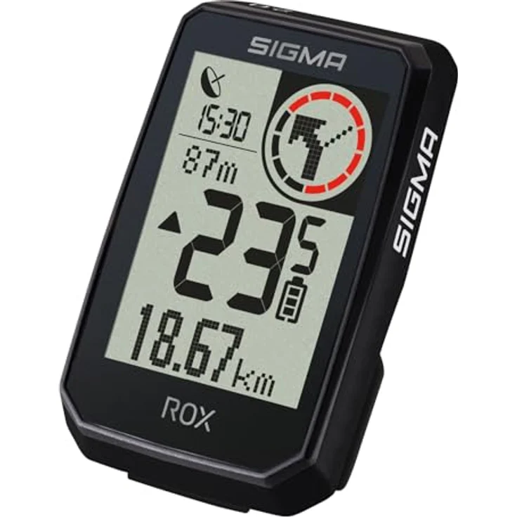 SIGMA ROX 2.0 Endurance Black | GPS Fahrradcomputer mit 26h Akkulaufzeit, kabellos, E-Bike kompatibel, inklusive OVERCLAMP Butler – Bild 3