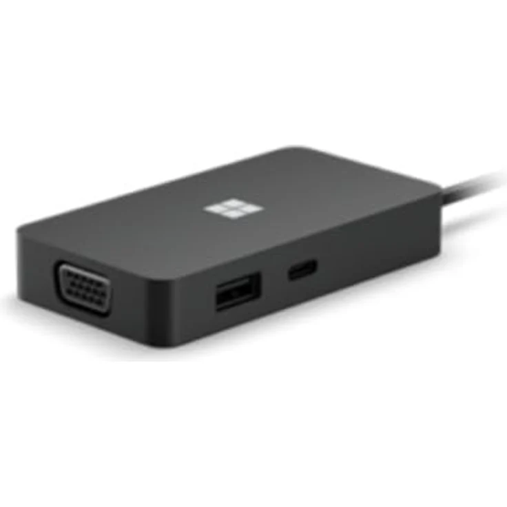 Microsoft USB-C Travel Hub - Dockingstation - USB-C, Mehrfachanschlussadapter mit Internetverbindung und Projizierungsfunktion, für Produktivitätsoptimierung. – Bild 1