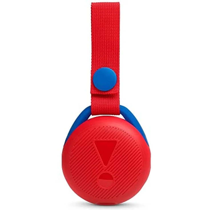 JBL JR Pop Mini-Boombox für Kids - Poppiger, wasserdichter Bluetooth-Lautsprecher mit eingebauten Lichtmotiven - Bis zu 5 Stunden Musik hören mit nur einer Akku-Ladung Rot – Bild 4