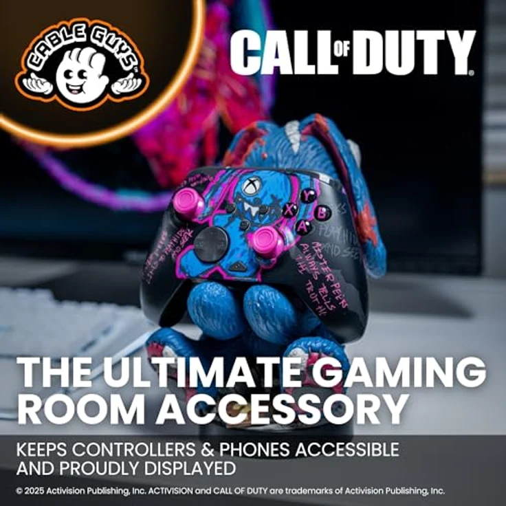 Cable Guys Call of Duty: Mr Peeks Controller Holder und Phone Stand, 21.5 cm, offiziell lizenziertes Zubehör für PlayStation 5 und Xbox Series S/X – Bild 2