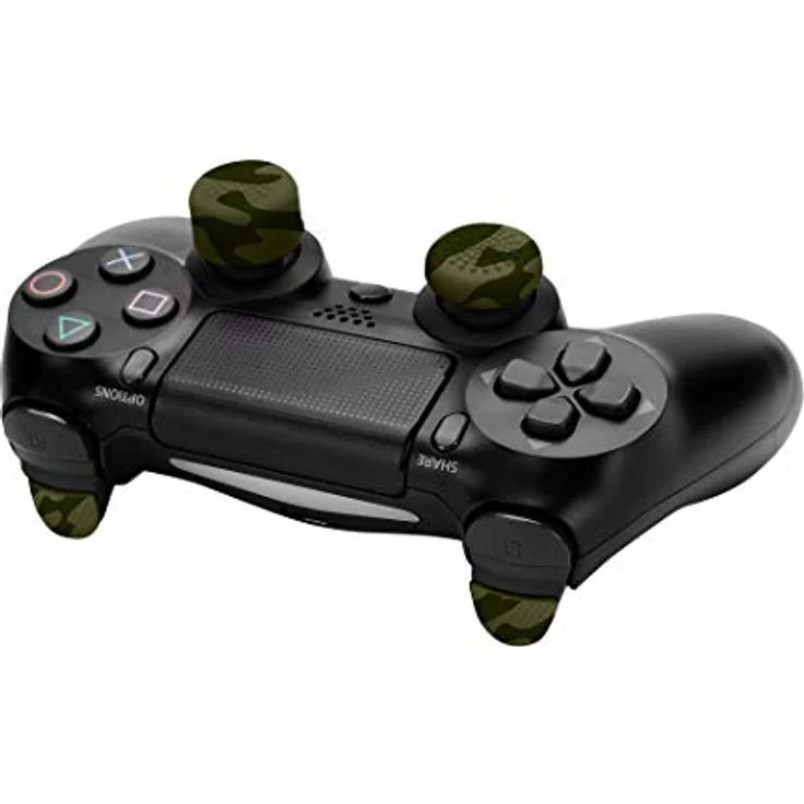 Gioteck TGMPPS4-11-MU Gaming-Controller-Zubehör Auslösegriff, 4er Set mit Action Boost - Schwarz – Bild 3