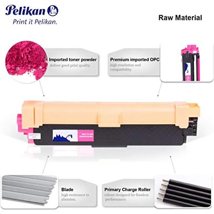 Pelikan Tonerpatrone TN245, kompatibel mit Brother, magenta High Capacity, 2200 Seiten – Bild 7