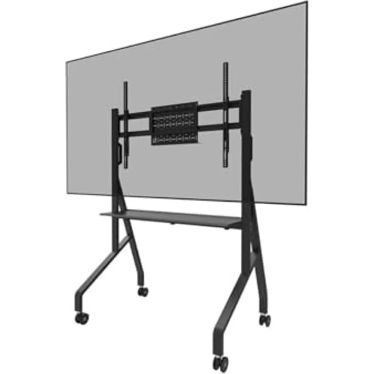 Neomounts FL50-525BL1/WH1 (Universal, 86", 76 kg), TV Ständer, Schwarz mit Touchscreen-Stabilisatoren