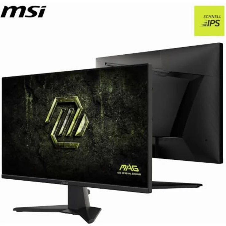 MSI MAG 275QFA E20 – 27″ WQHD Rapid IPS Monitor mit 200 Hz, 0,5 ms, HDR, G-SYNC, AMD FreeSync Premium, AI Vision, Eye Care, Schwarz – Bild 2