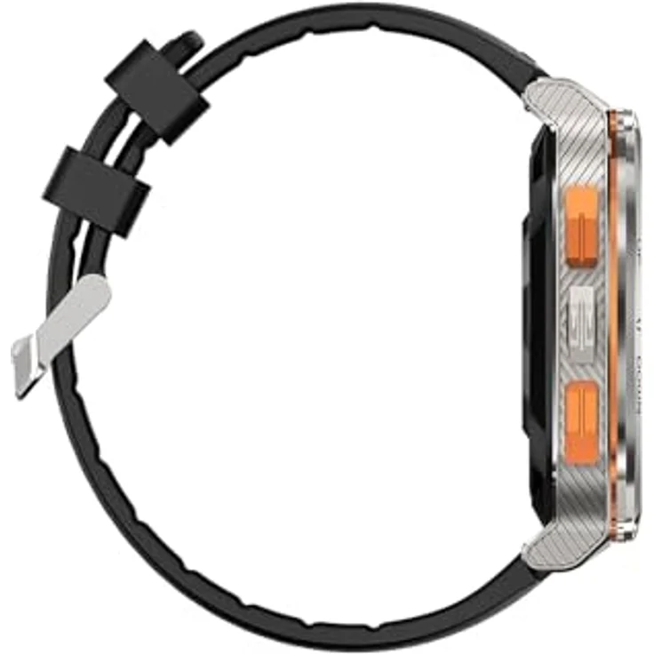 KOSPET Tank M3 Ultra Smartwatch mit 5.0 cm AMOLED Display, Silber – Bild 4