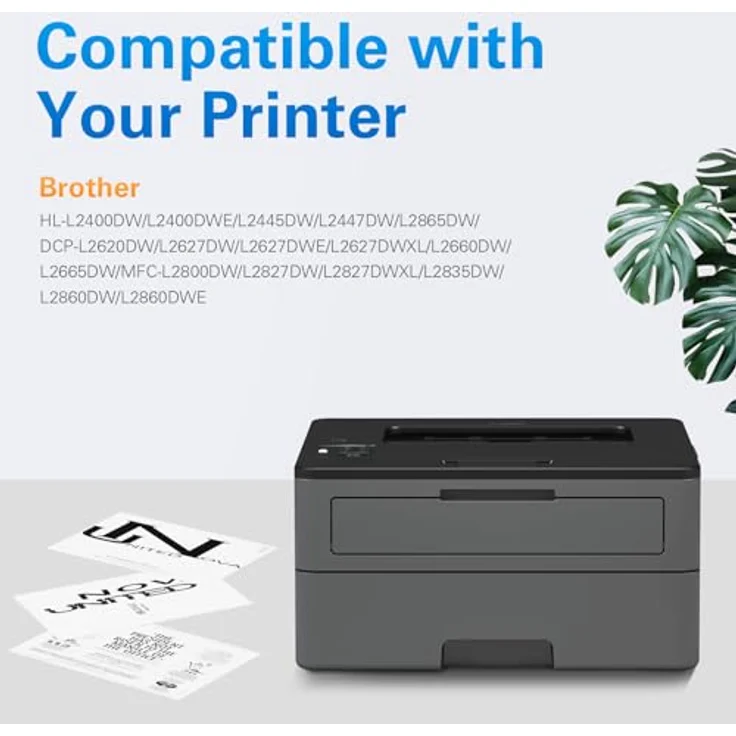 G&G TN2510 XL Toner Kompatibel mit Brother TN-2510XL, hohe Seitenreichweite bis 3000 Seiten, schwarz mit Chip – Bild 2