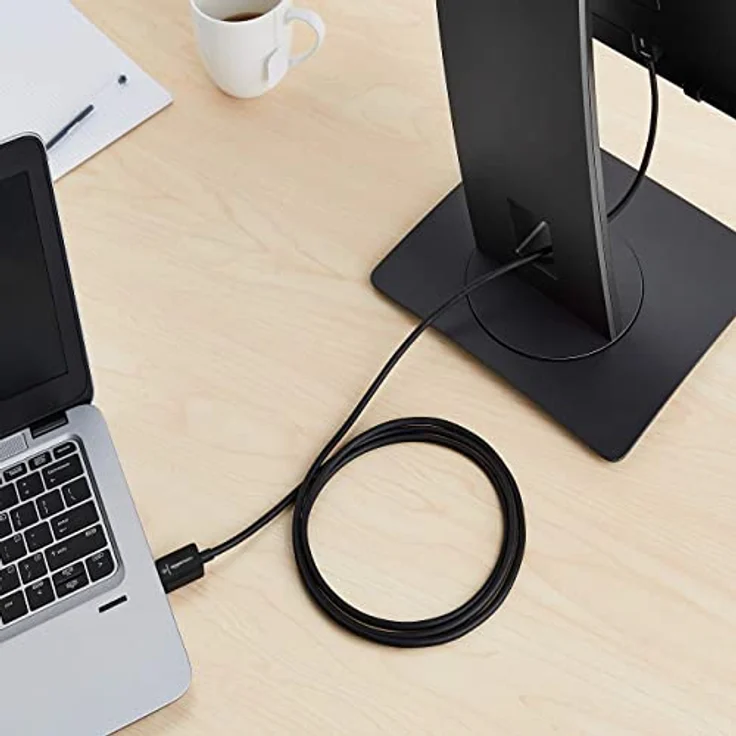 uni Amazon Basics DisplayPort-auf-HDMI-Displaykabel, 4K bei 60 Hz, 1,8 m – Bild 5