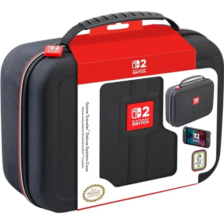 NACON NS262 Hartschalenkoffer für Nintendo Switch, Schwarz, staub- und kratzresistent – Bild 1