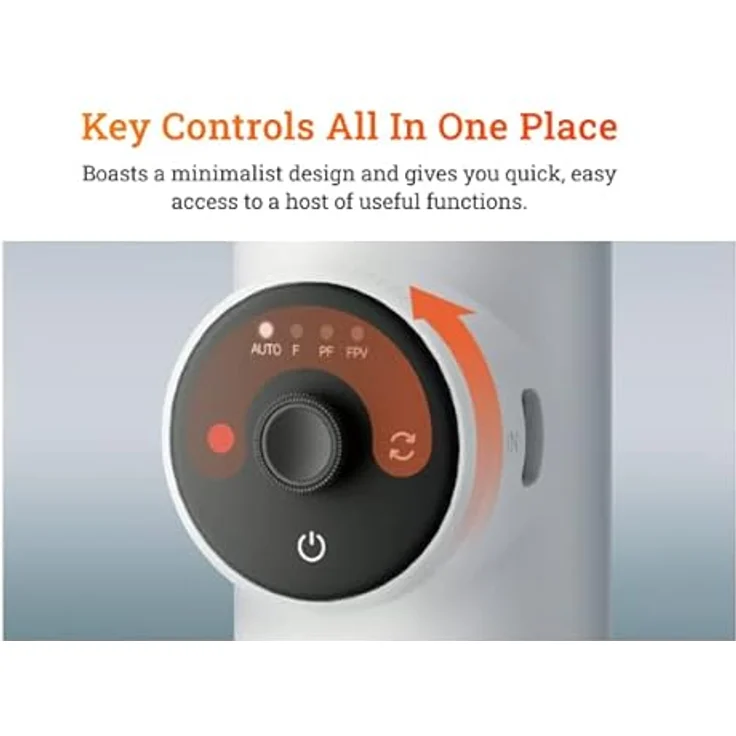 Insta360 Flow Creator Kit, KI-Tracking Gimbal für Smartphones mit 3-Achsen-Stabilisierung, grau – Bild 15