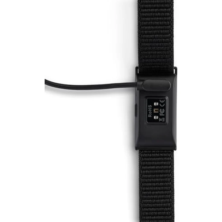 Nilox ONAIR Activity-Armband, Schwarz Silberfarben, Wasserfest, Fitness-Monitor, Herzfrequenz-Monitor, Verstellbarer Gurt, Unisex – Bild 3