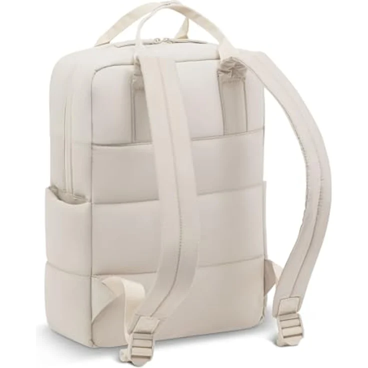 Kapten & Son Bergen Cloud Backpack, Freizeitrucksack mit 15L Fassungsvermögen und gepolstertem Laptopfach bis 15 Zoll, Sandstone beige – Bild 4
