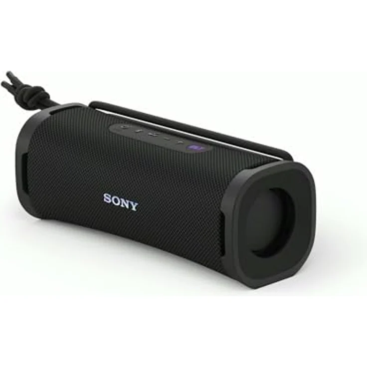 Sony ULT Field 1 - Kabelloser tragbarer Bluetooth-Lautsprecher mit ULT Power Sound, kraftvollem Bass, IP67, wasserdicht, staubdicht, stoßfest, 12h Akku, klare Gesprächsqualität, Outdoor- Schwarz – Bild 1